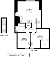 fLAT 1 LITTLE FRONT  HOUSE FP