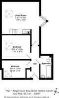 Flat 11 Royal Court, King Street, Newton Abbot