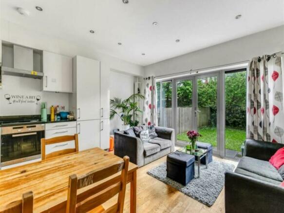 living room kitchen