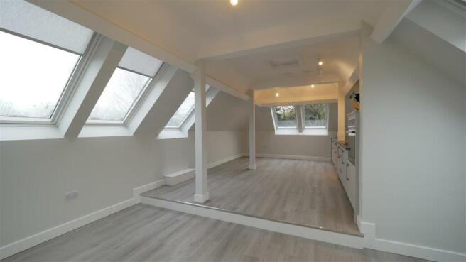 Open plan kitchen