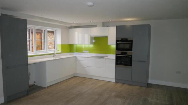 Open plan kitchen