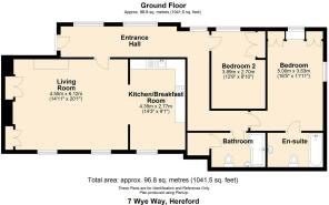 7 Wye Way, Hereford Floorplan