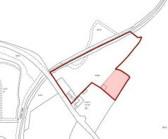 land plan from title Bridgend House