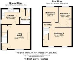 18 Birch Grove, Hereford Floorplan