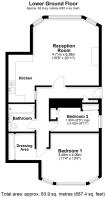 Flat 2 Lindon Court, floorplan