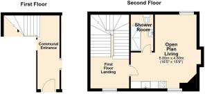 Apartment 2, The Merchants House, Hereford Floorpl