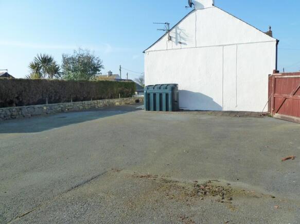 Large parking space