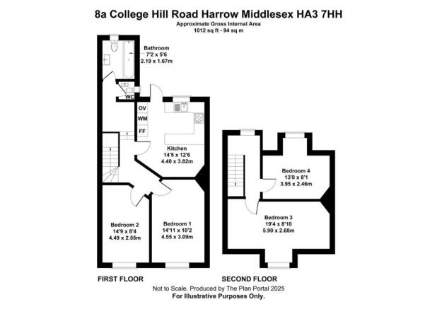 8a College Hill Road Harrow Middlesex HA3 7HH NEW