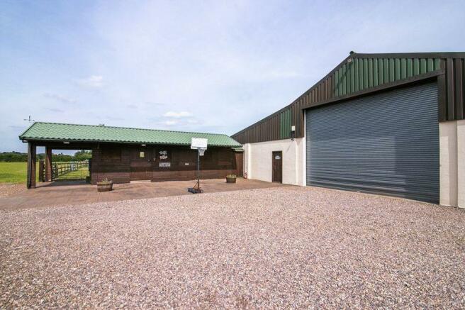 Warehouse and games room/stables