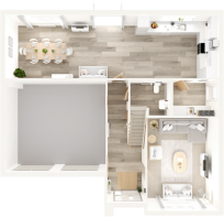 Ground Floor - 3D