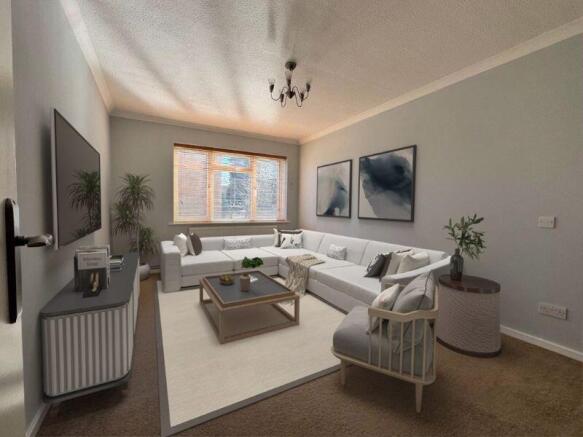 Lounge (Virtually Staged Photograph)