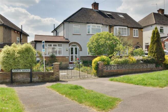 4 bedroom semi-detached house for sale in Garston Lane, Watford ...