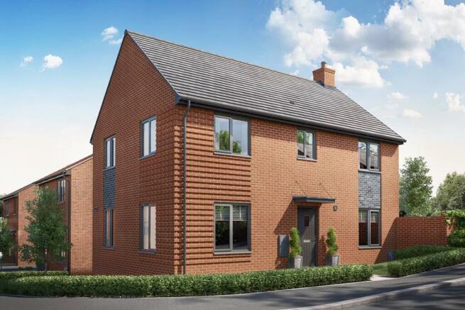 Artist impression of a 4 bedroom Trusdale home