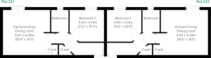 Ground floor - Plot 221 & 222