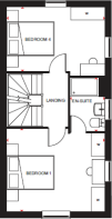 Parkin Traditional first floorplan