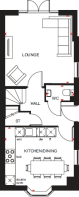 Parkin Traditional ground floorplan