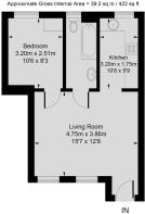 Flat 2 2a Girdlestone Road Floorplan