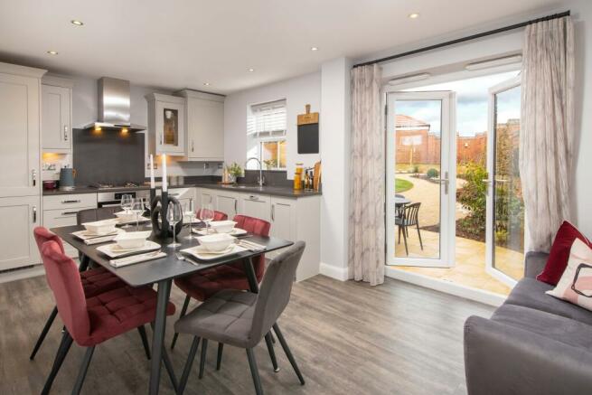 Hadley kitchen-diner with French doors