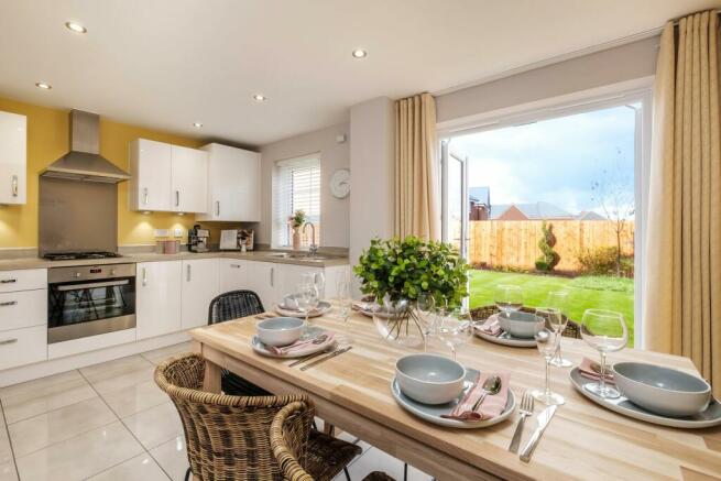 Interior of 3 bed Maidstone kitchen & dining