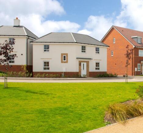 Exterior view of our 3 bed Lutterworth home