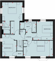 Avondale first floor floorplan