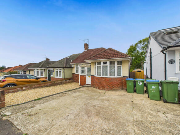 A semi-detached bungalow in a popular location