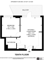 Floorplan area for info only, not for Â£/sq. ft valuation