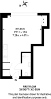 Floorplan area for info only, not for Â£/sq. ft valuation