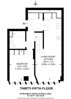 Floorplan area for info only, not for Â£/sq. ft valuation