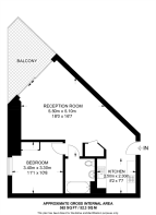 Floorplan area for info only, not for £/sq. ft valuation