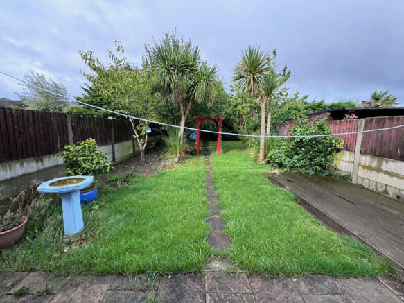 Rear of Property