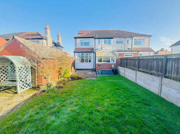 Rear of Property