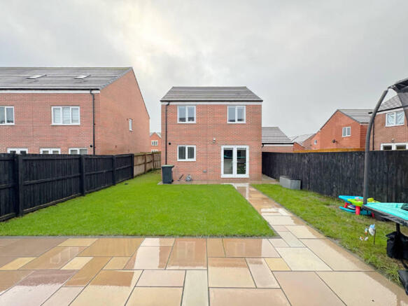 Rear of Property