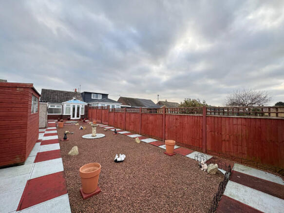 Rear of Property