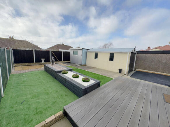 Rear of Property
