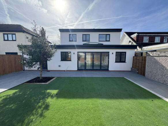 Rear of Property