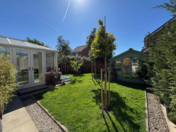 Rear of Property