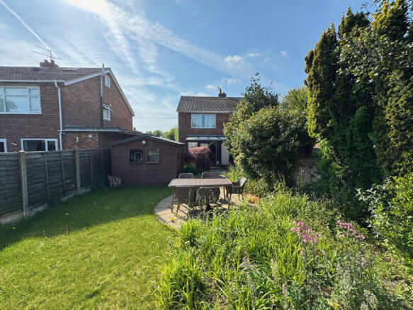 Rear of Property