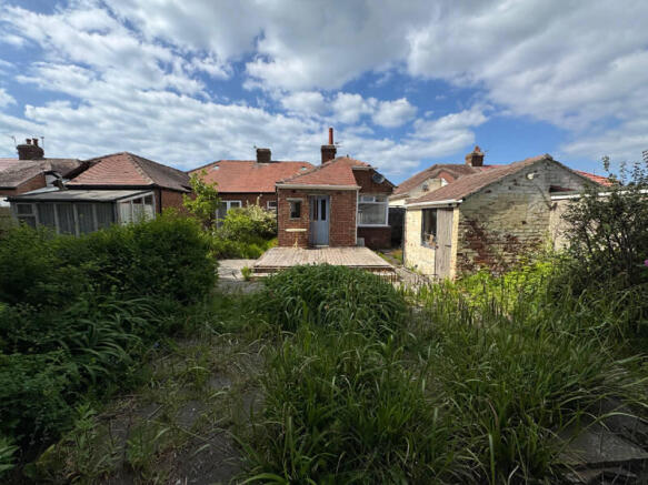 Rear of Property