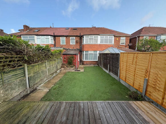 Rear of Property