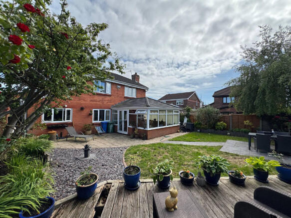 Rear of Property