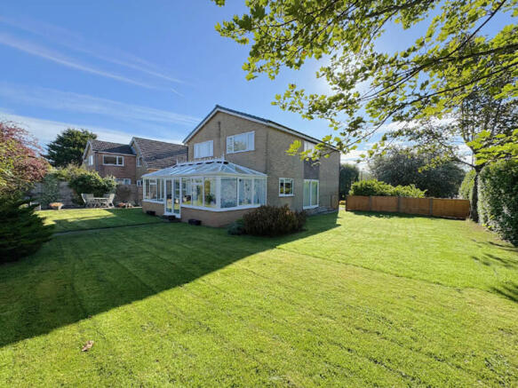 Rear of Property