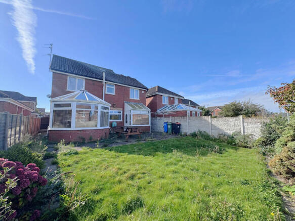 Rear of Property