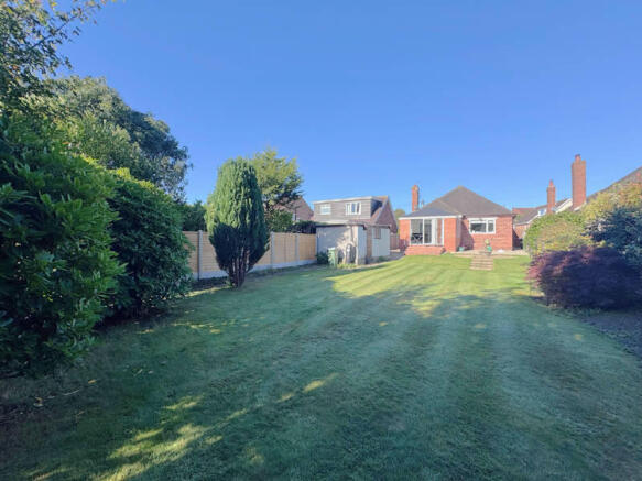 Rear of Property