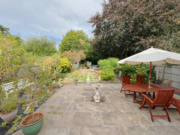 Rear of Property