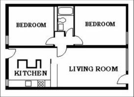 1 Bed Floorplan