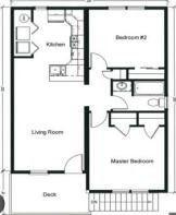 2 Bed Floorplan