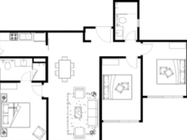 3 Bed Floorplan