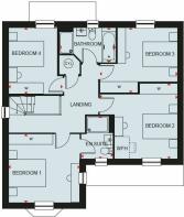 Exeter First Floor plan