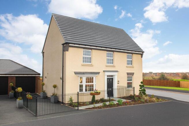 white rendered avondale show home